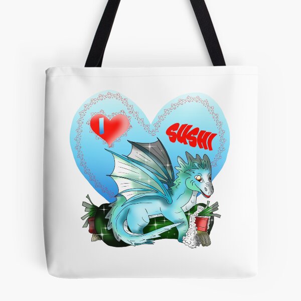 Item preview, dragon roll I love sushi heart designed and sold by CuisineCat.