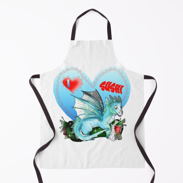 Item preview, dragon roll I love sushi heart designed and sold by CuisineCat.