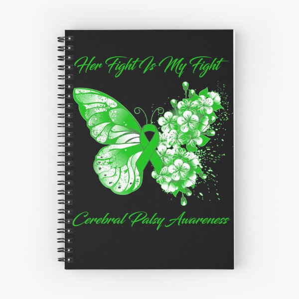 Item preview, Her Fight Is My Fight Cerebral Palsy Awareness Butterfly Ribbon Gifts designed and sold by Adropine.