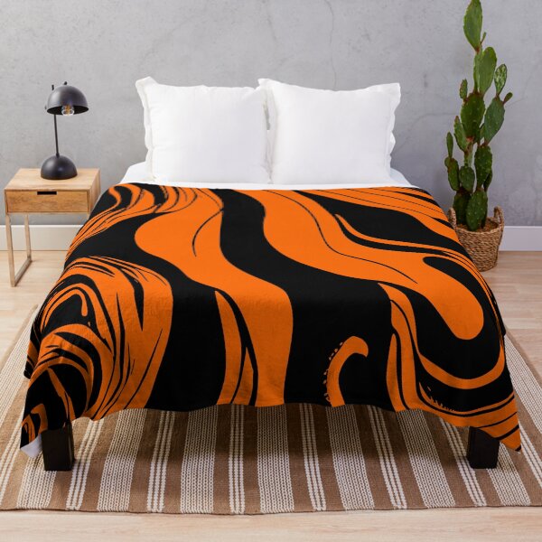 Item preview, Halloween Black and Orange Swirl designed and sold by HalloweenThings.