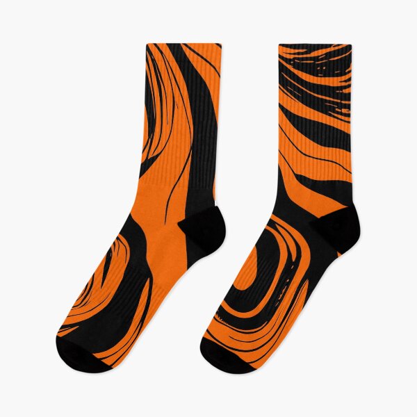 Item preview, Halloween Black and Orange Swirl designed and sold by HalloweenThings.