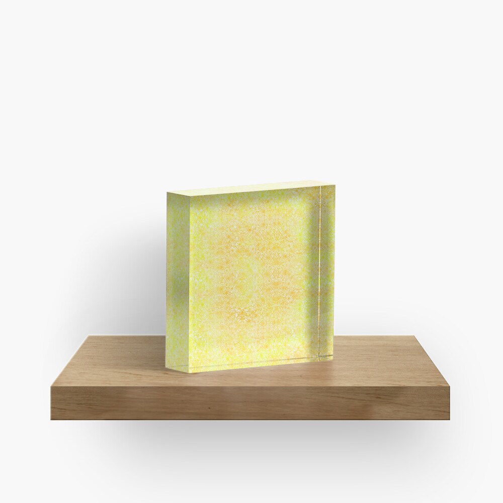 Golden Acrylic Block