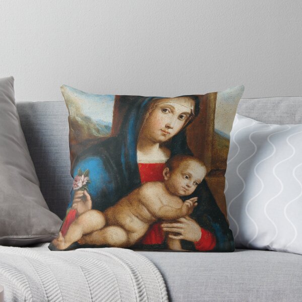 Item preview, Madonna and Child | Circle of Francesco Francia | 1510 Renaissance Gospel Biblical Art designed and sold by CJET.