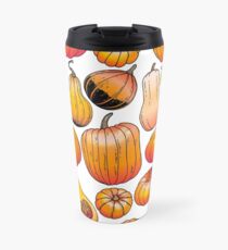 Graphic collection of pumpkins Travel Mug