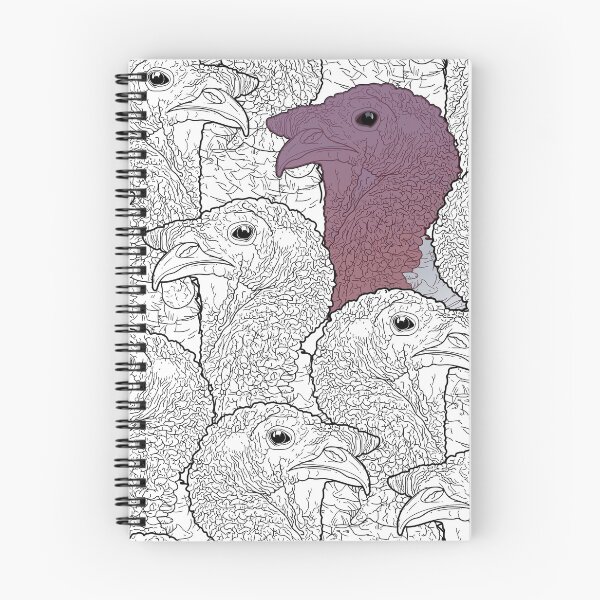 Item preview, Graphic turkey head designed and sold by Ekaterina Glazkova.