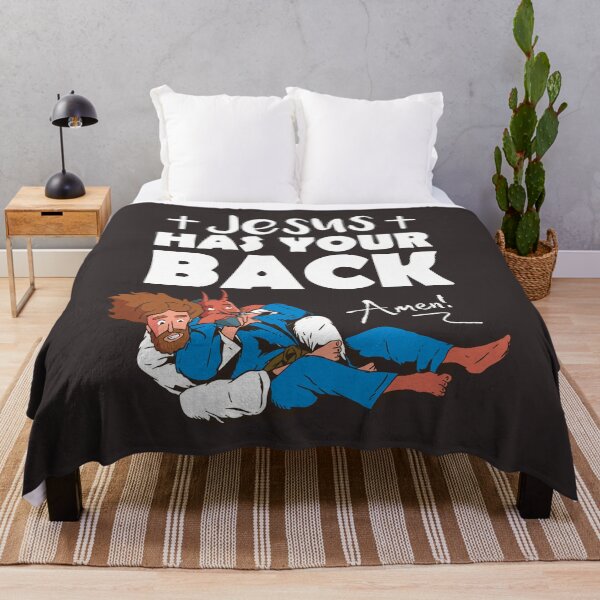Item preview, Gospel MMA Brazilian Jiujitsu Cartoon BJJ Art designed and sold by MrEddie10.