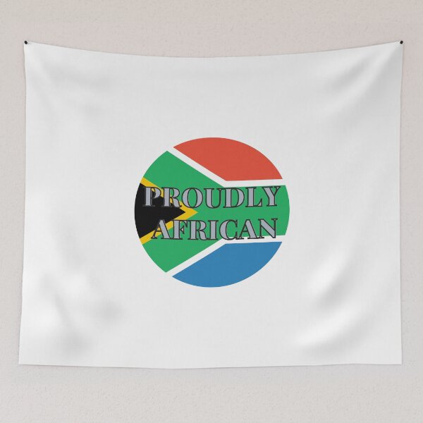 Item preview, South African flag, Proudly African designed and sold by AfricanProverbs.