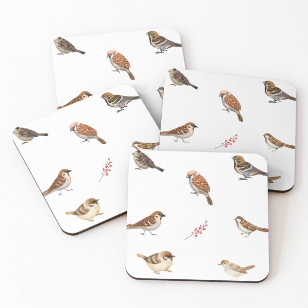Item preview, Sparrow Birds designed and sold by silviaol.