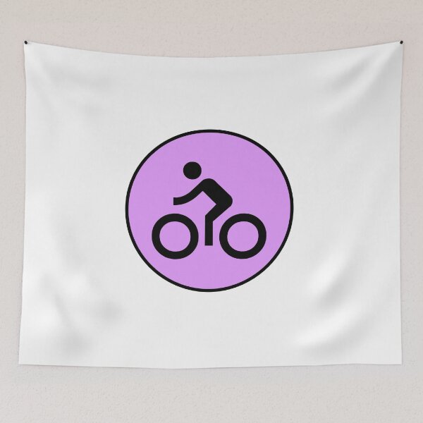 Item preview, Cyclist Bicycle Bike Rider - pink designed and sold by Inspirationmotivation.
