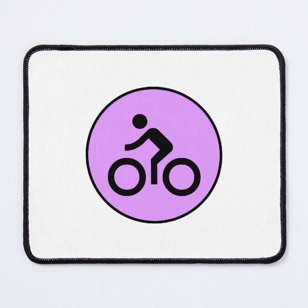 Item preview, Cyclist Bicycle Bike Rider - pink designed and sold by Inspirationmotivation.