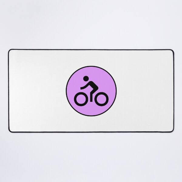 Item preview, Cyclist Bicycle Bike Rider - pink designed and sold by Inspirationmotivation.
