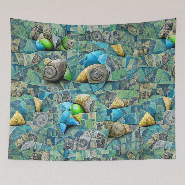 Item preview, Shell Abstract designed and sold by Kybruno's Creations.