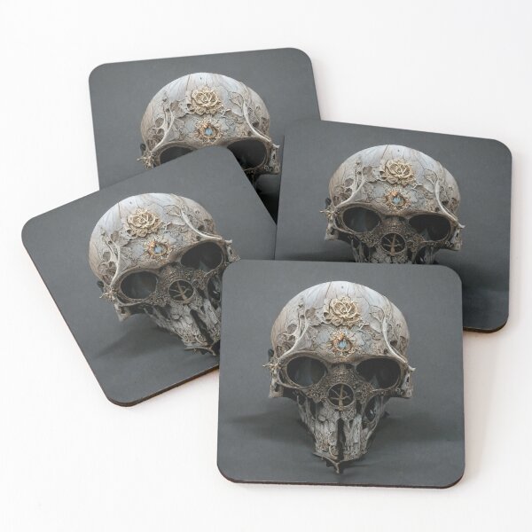 Item preview, Ornamental Skull 2 designed and sold by WillSci-Mons.