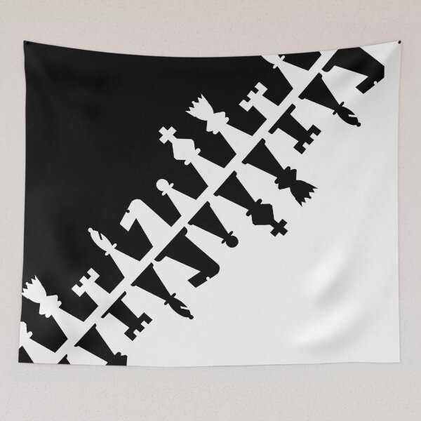 Item preview, Monochrome Chess Reflection designed and sold by SimplyMe-Plus.