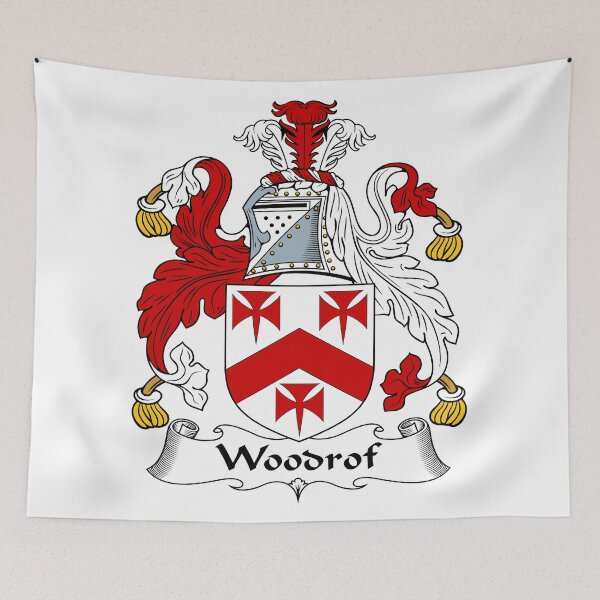 Item preview, Woodrof or Woodrow designed and sold by HaroldHeraldry.
