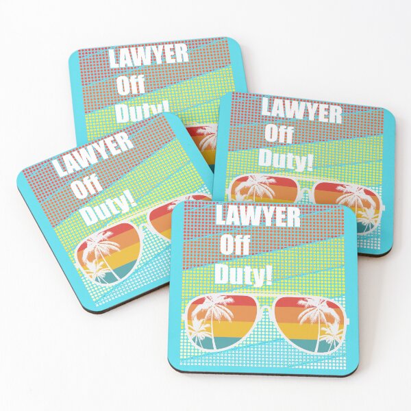 Item preview, Lawyer Off Duty with cool retro sunset glasses designed and sold by CristalleLisa.