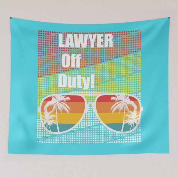 Item preview, Lawyer Off Duty with cool retro sunset glasses designed and sold by CristalleLisa.