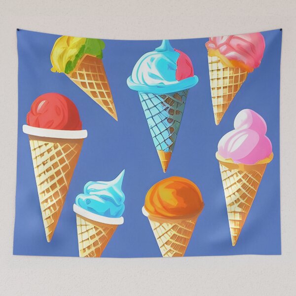 Item preview, Ice Cream Cone designed and sold by IlluminatedPage.
