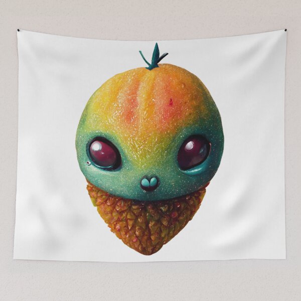 Item preview, Alien Mango Cute  designed and sold by JequiPrint.