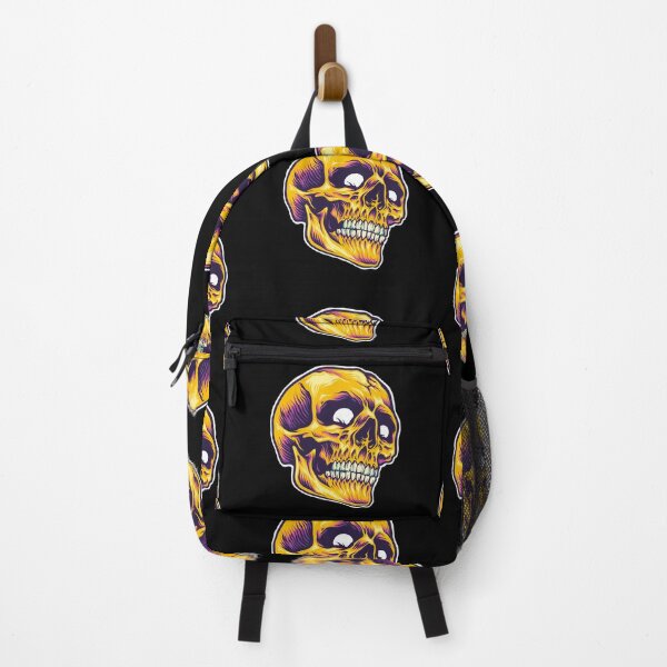Item preview, Cracked golden skull head psychedelic designed and sold by MYZAK HRM.