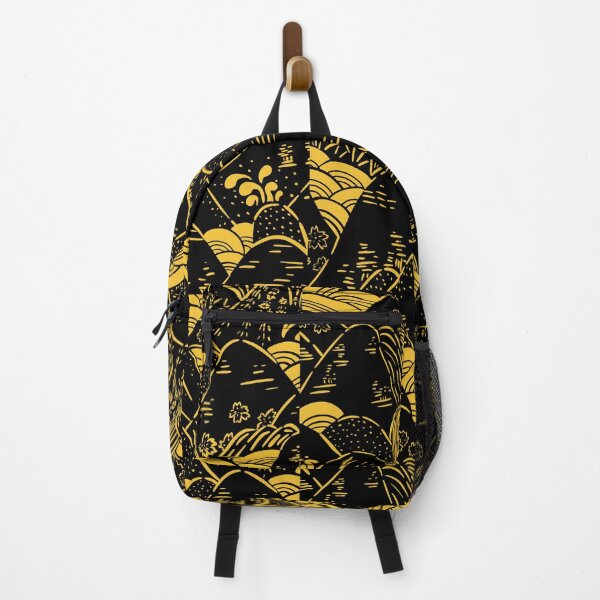Item preview, Japanese Mountains (gold) designed and sold by StudioHitsu.
