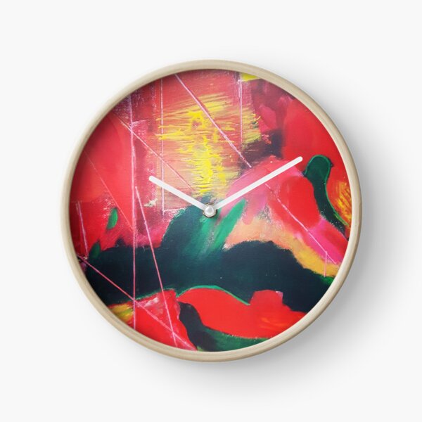 Fenêtre sur la campagne Horloge