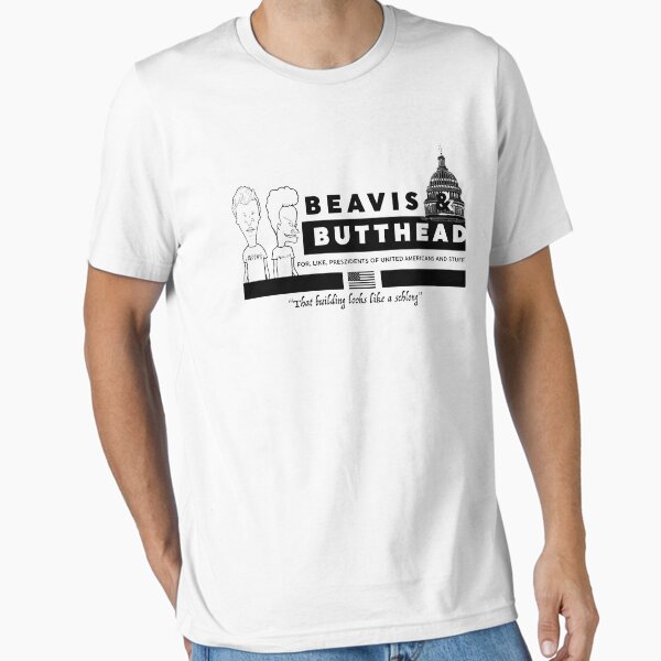 Beavis and Butthead for President Essential T-Shirt