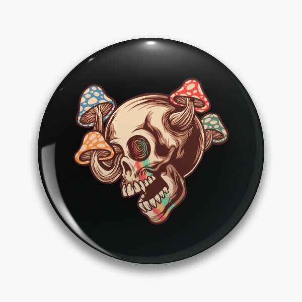Item preview, Mad mushroom skull  designed and sold by MYZAK HRM.