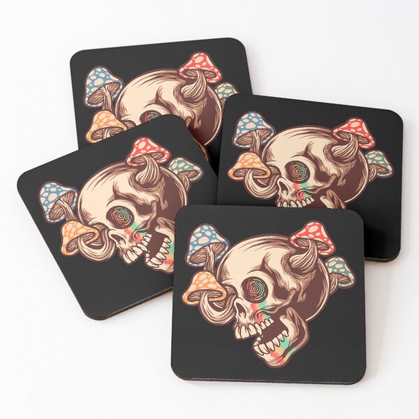 Item preview, Mad mushroom skull  designed and sold by MYZAK HRM.