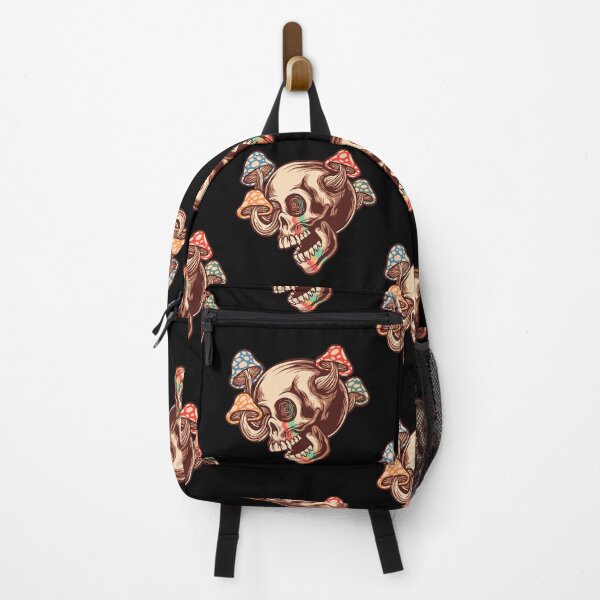 Item preview, Mad mushroom skull designed and sold by MYZAK HRM.