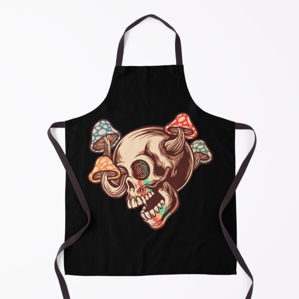 Item preview, Mad mushroom skull designed and sold by MYZAK HRM.