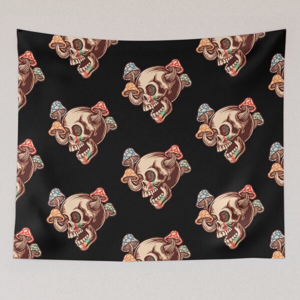 Item preview, Mad mushroom skull  designed and sold by MYZAK HRM.