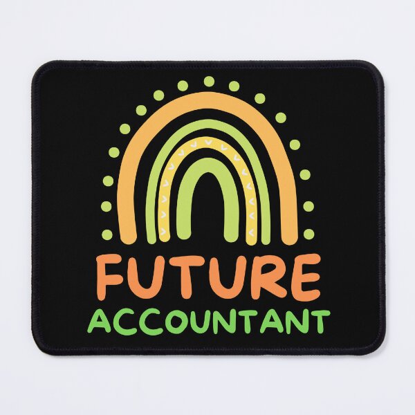 Item preview, future accountant rainbow designed and sold by TomorrowQuotes.
