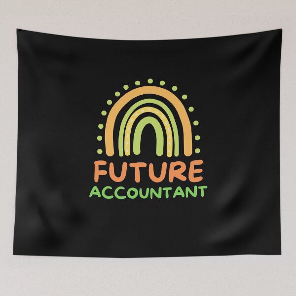 Item preview, future accountant rainbow designed and sold by TomorrowQuotes.