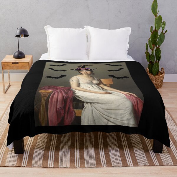 Item preview, My Halloween of Rest and Relaxation; or, Portrait of a Young Witch in White designed and sold by BlakeleyB.