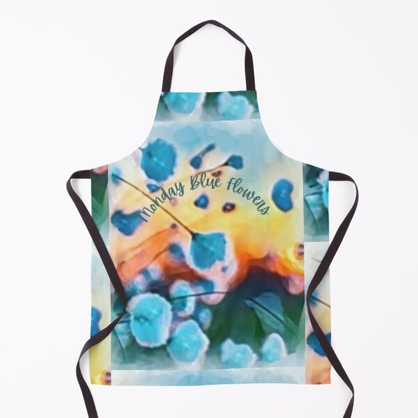 Item preview, Monday Blue Flowers Teacher's Tote Etc. designed and sold by IvaRenee.