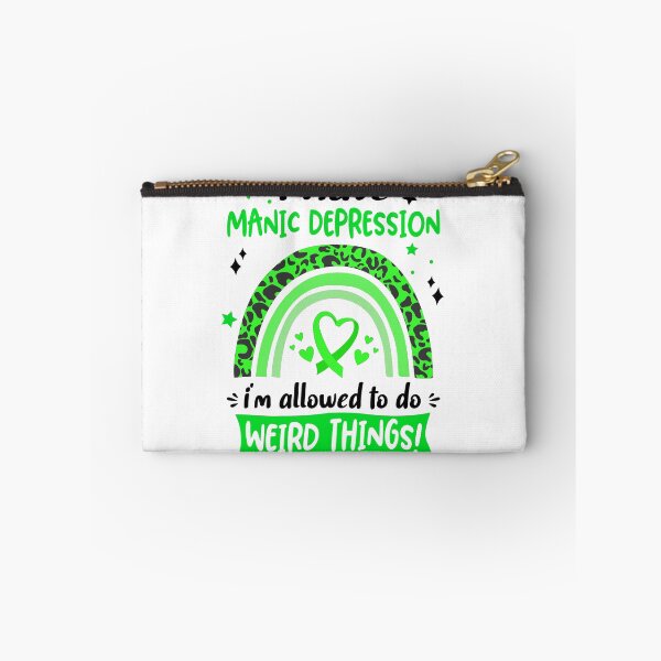 Item preview, Manic Depression Awareness - I have Manic Depression i am allowed to do Weird Things! designed and sold by KirstybShop.