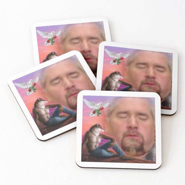 Artikelvorschau, Guy Fieri with Wolf meme entworfen und verkauft von teaisfantastic.