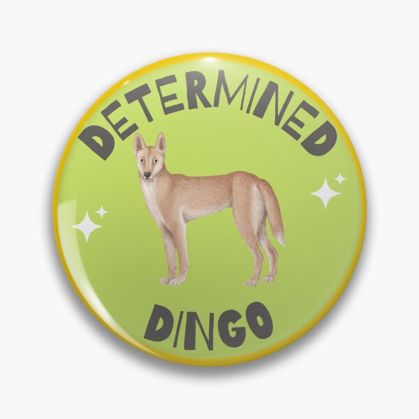 Item preview, Determined Dingo Motivational designed and sold by Bright76.