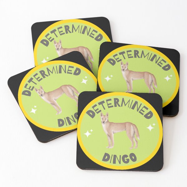 Item preview, Determined Dingo Motivational designed and sold by Bright76.