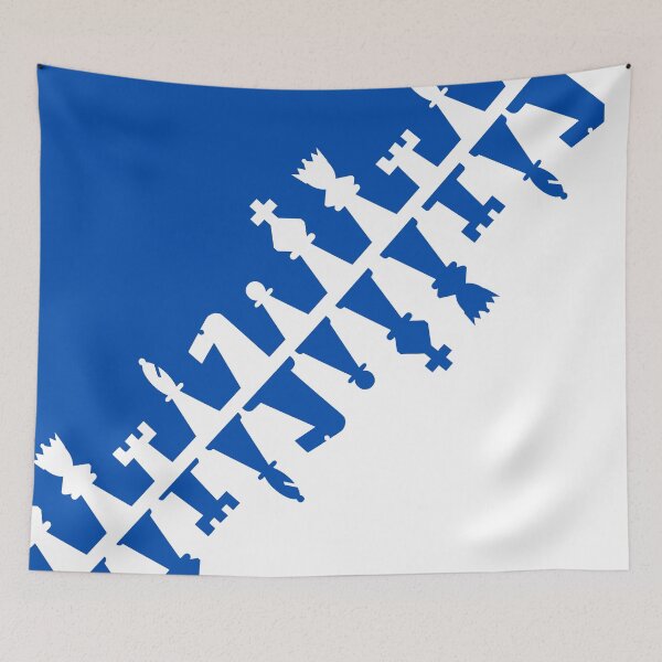 Item preview, Blue Chess Reflection designed and sold by SimplyMe-Plus.