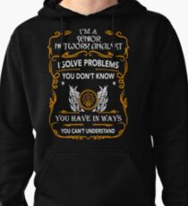 SENIOR NETWORK ANALYST Pullover Hoodie