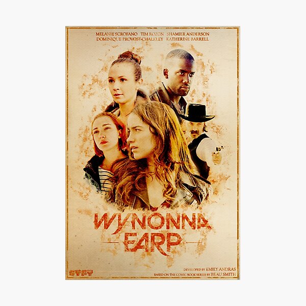 Wynonna Earp - Western Style Besetzung Poster Fotodruck