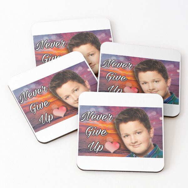 Item preview, Never Give Up - Gibby designed and sold by teaisfantastic.