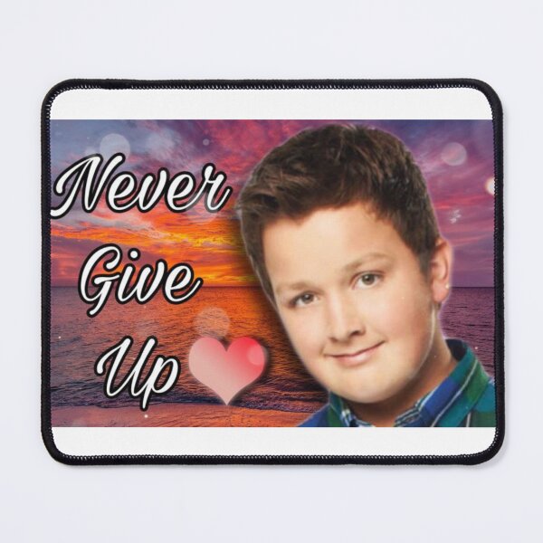 Item preview, Never Give Up - Gibby designed and sold by teaisfantastic.