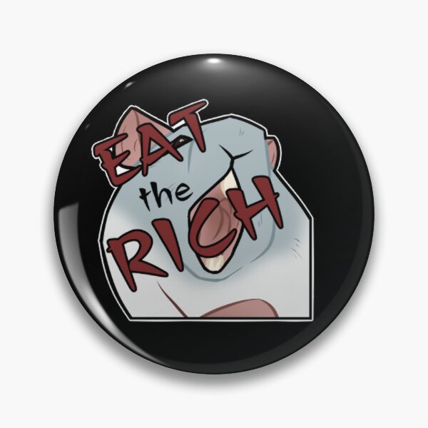 Item preview, Eat the Rich - Panzer designed and sold by SleepyCannibalArts.