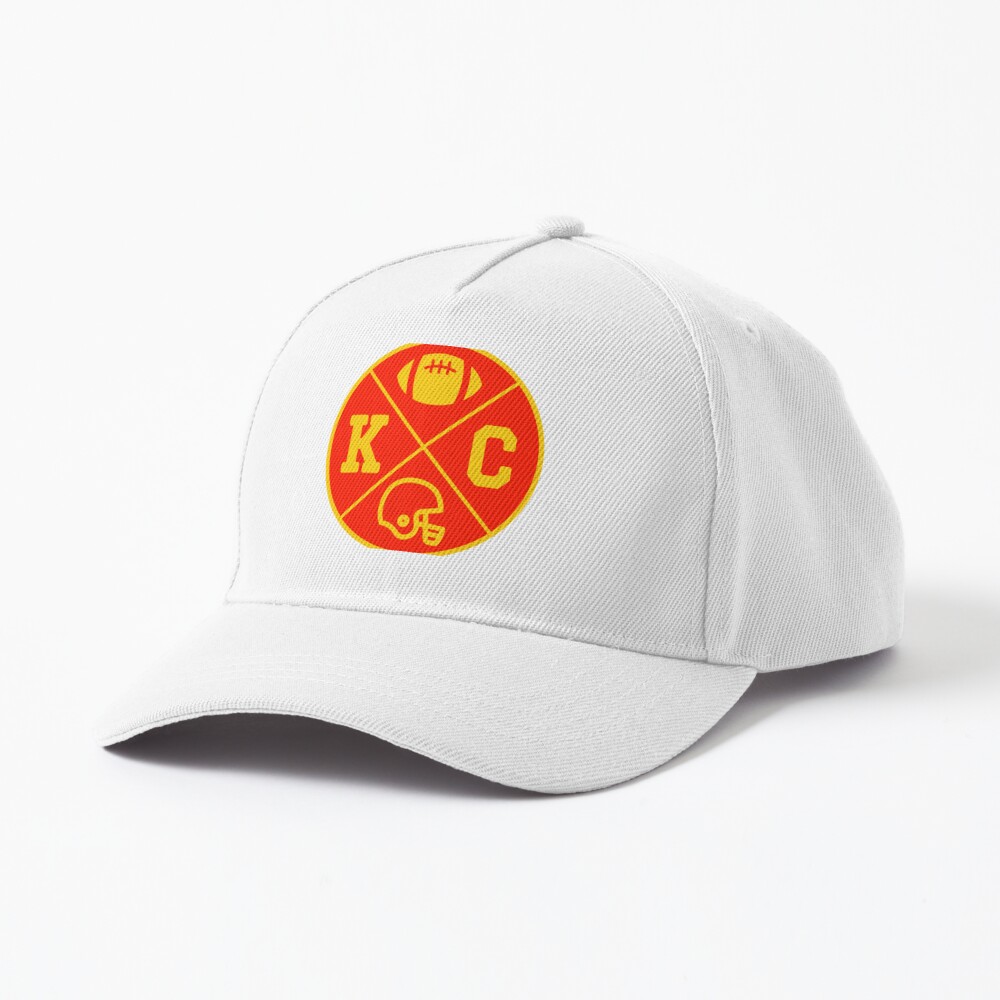 KC Football Trucker Hat | The Kansas City Clothing Co. Heather Grey/White