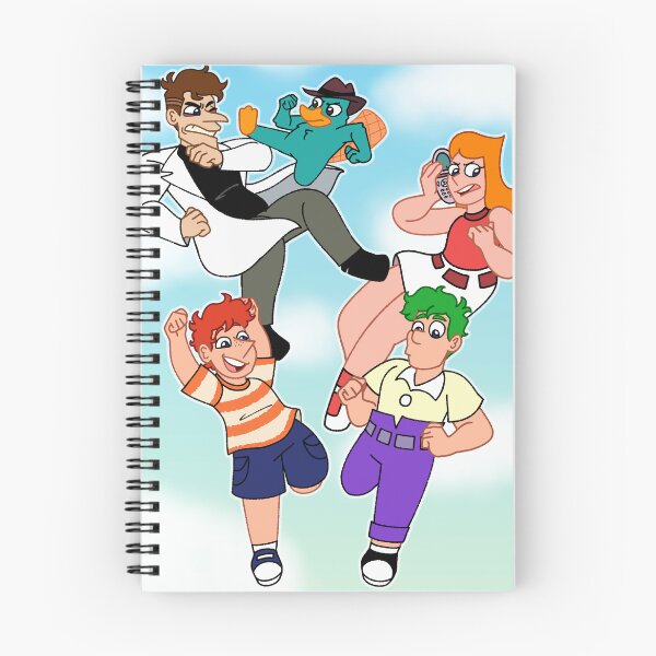 Aperçu de l'œuvre Phinéas et Ferb créée et vendue par GalaxyFrogs.