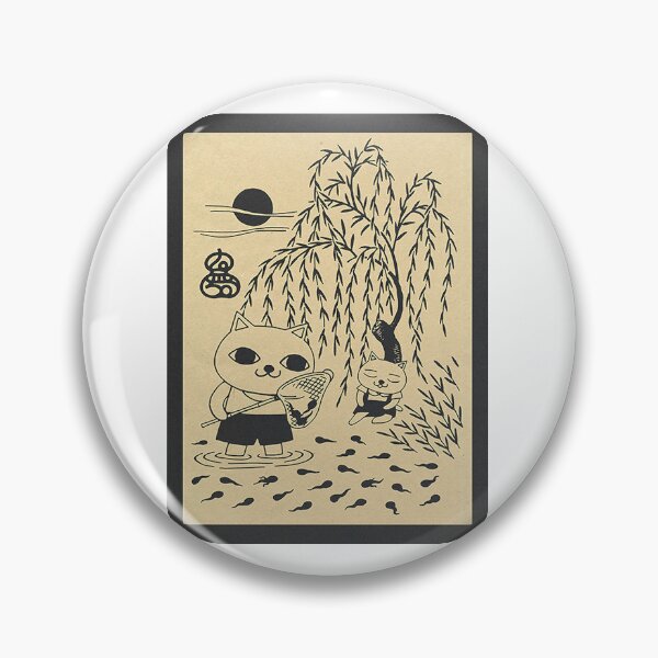 Item preview, Nekojiru woodblock print designed and sold by pupperoni666.