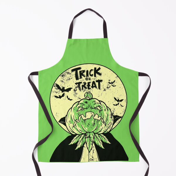 Item preview, Halloween Vintage Washed Killer Pumpkin design - Green designed and sold by CreepyCurator.